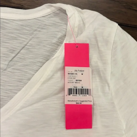 New With Tags Lilly Pulitzer Etta Top Sz M - Picture 3 of 7